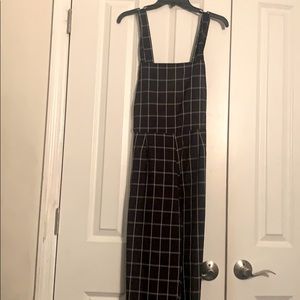 Plaid Jumpsuit